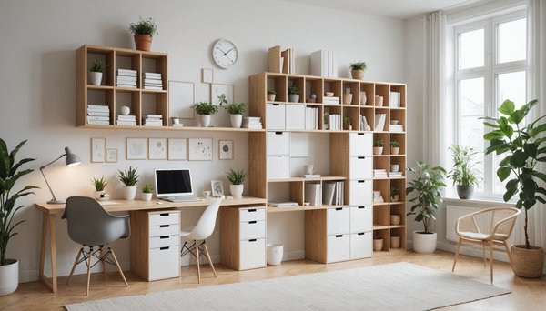 Les avantages des étagères modulables dans l'aménagement de votre espace de travail