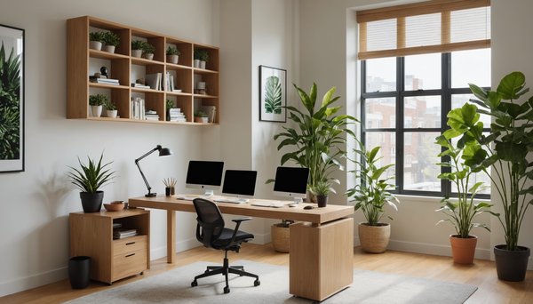 5 idées de déco pour un bureau inspirant et fonctionnel