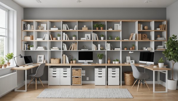Comment choisir des étagères modulables pour votre espace de travail