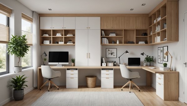 Comment maximiser l'espace de rangement dans un petit bureau